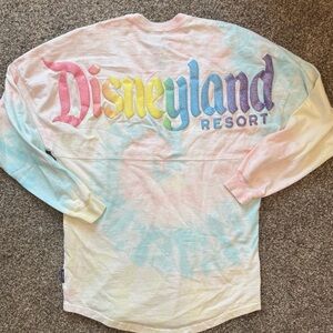 Disneyland Spirit Jersey Rainbow Tie Dye